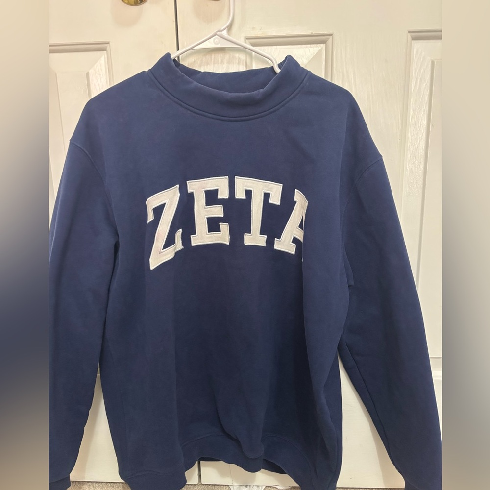 ZTA Zeta Mock Neck Sweatshirt